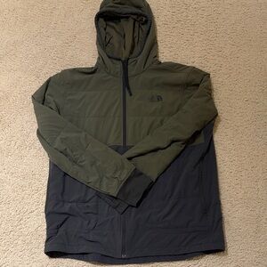 The North Face Men's Olive and Charcoal Performance Jacket